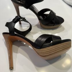 Coach Vegan Leather Stilettos 