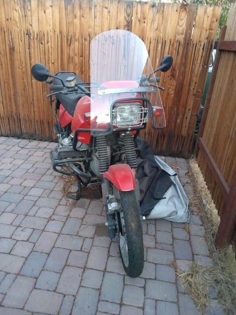 BMW motorcycle R100 GS