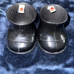 Black Boots For Teddy Bear