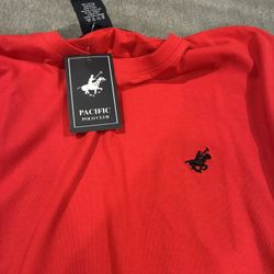 Polo Pacific red Shirt BRAND NEW