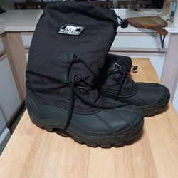 Men's Tall Sorelle Snow Boots Rain Boots All-weather Boots Size 9