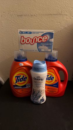 Tide Laundry Detergent Bundle