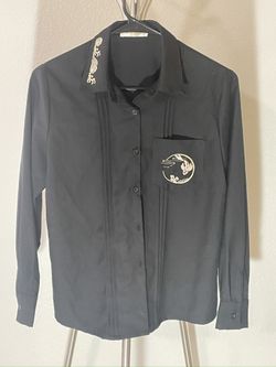 Hand embroidery Cotton shirt