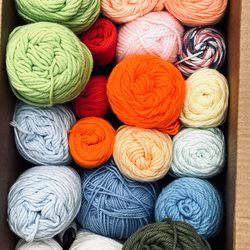 Yarn Lot #4-  Assorted Yarn