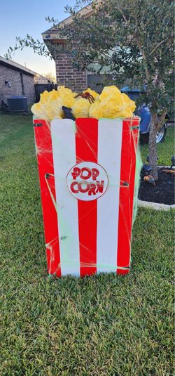 Halloween Popcorn Decor