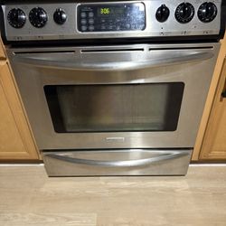 KitchenAid Professional Series Slide-In Electric Range – Stainless Steel Oven With Stove