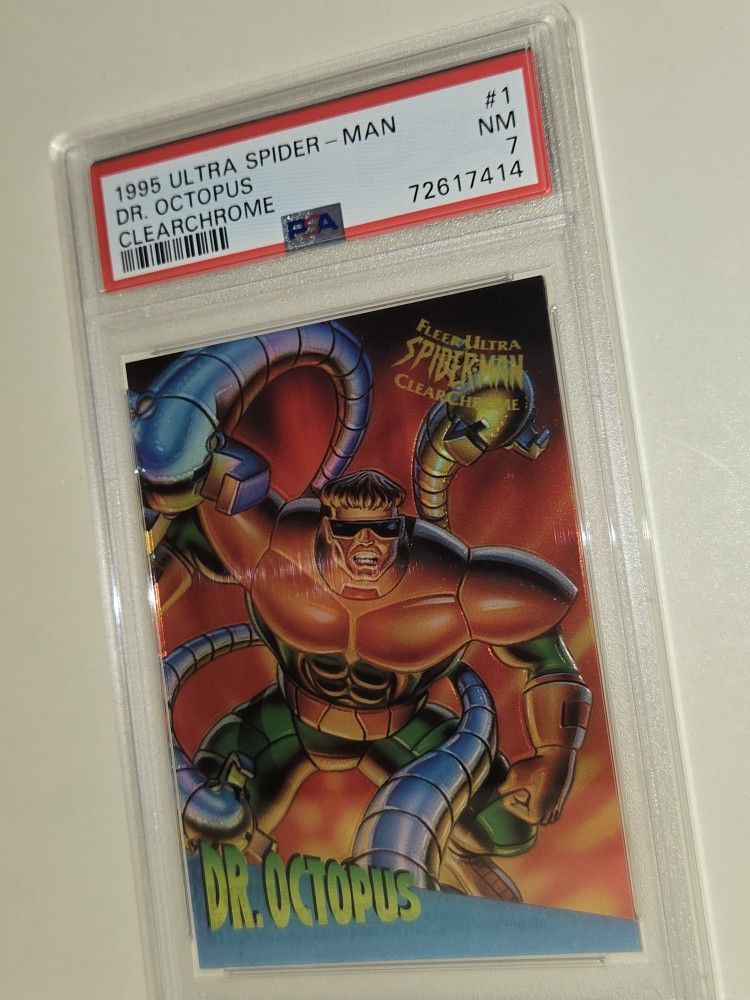 1995 ULTRA SPIDER-MAN DR. OCTOPUS CLEARCHROME