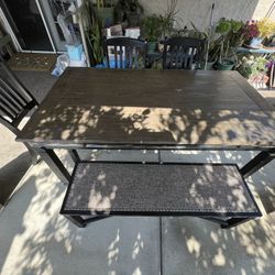 Table With 4 Chairs And Bench 