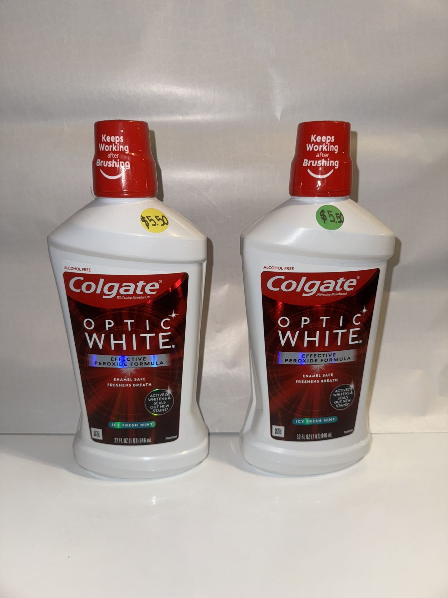 Colgate Optic White Mouthwash 32oz 