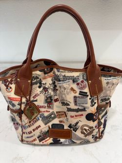 Disney Dooney & Bourke Disneyland 55th Anniversary Tote Bag – Rare Collector’s Purse