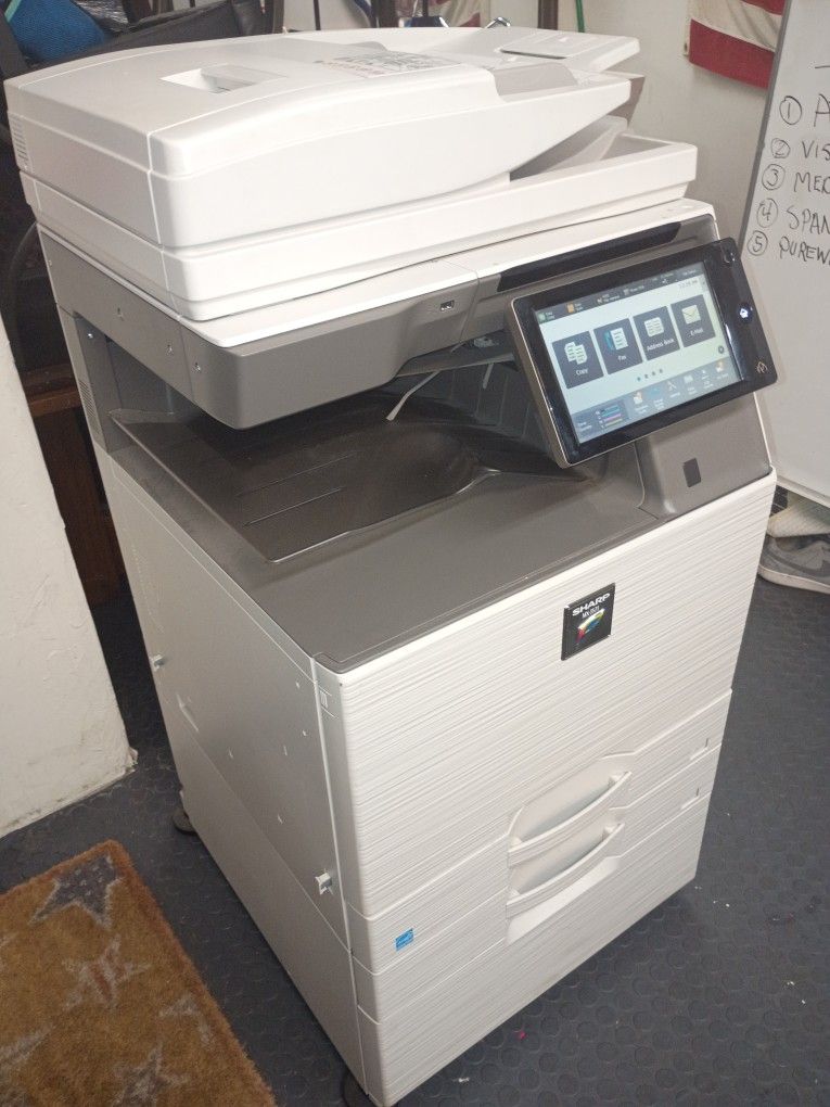 SHARP MX 3571 COLOR LASER PRINTER, COPIER, SCANNER, ALL IN ONE