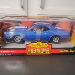 ERTL 1970 Plymouth Cuda 1/18 diecast