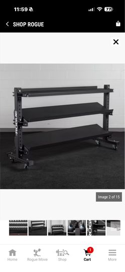 Rogue fitness storage