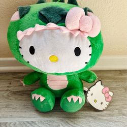 Hello Kitty Dinosaur plush