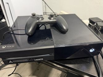 Microsoft Xbox One Console with Controller