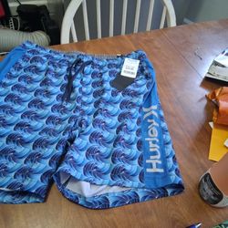 Large Hurley Swimming Trunks