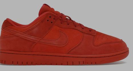 NIKE DUNK LOW VALLEY OF FIRE ALL DARK ORANGE COLORWAY