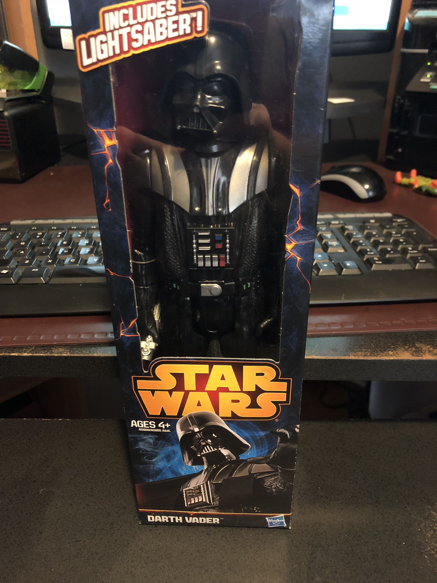 Star Wars 12” Darth Vader W/ Lightsaber