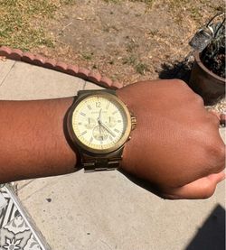 44mm Men’s Michael Kors Watch gold
