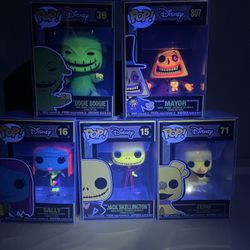 Nightmare Before Christmas Funko Pops 