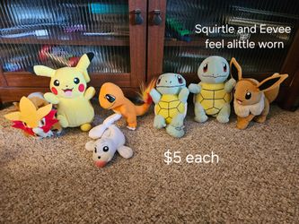 Pokemon Plushs
