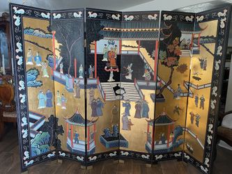 Huge Chinese Wooden Room Divider