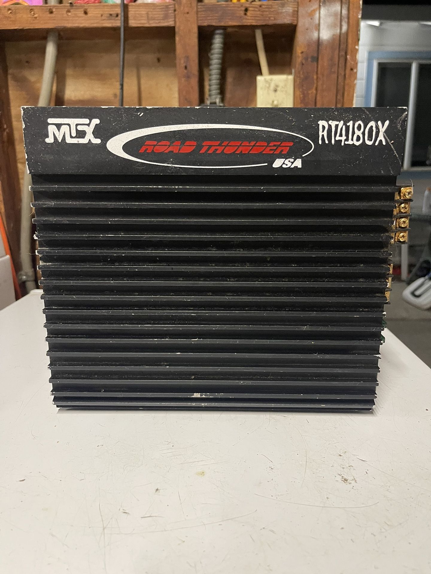 4 Channel Amplifier MTX ROADTHUNDER RT4180X 4 Channel Amp
