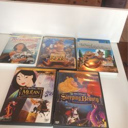 Walt Disney DVD Movies Bundle