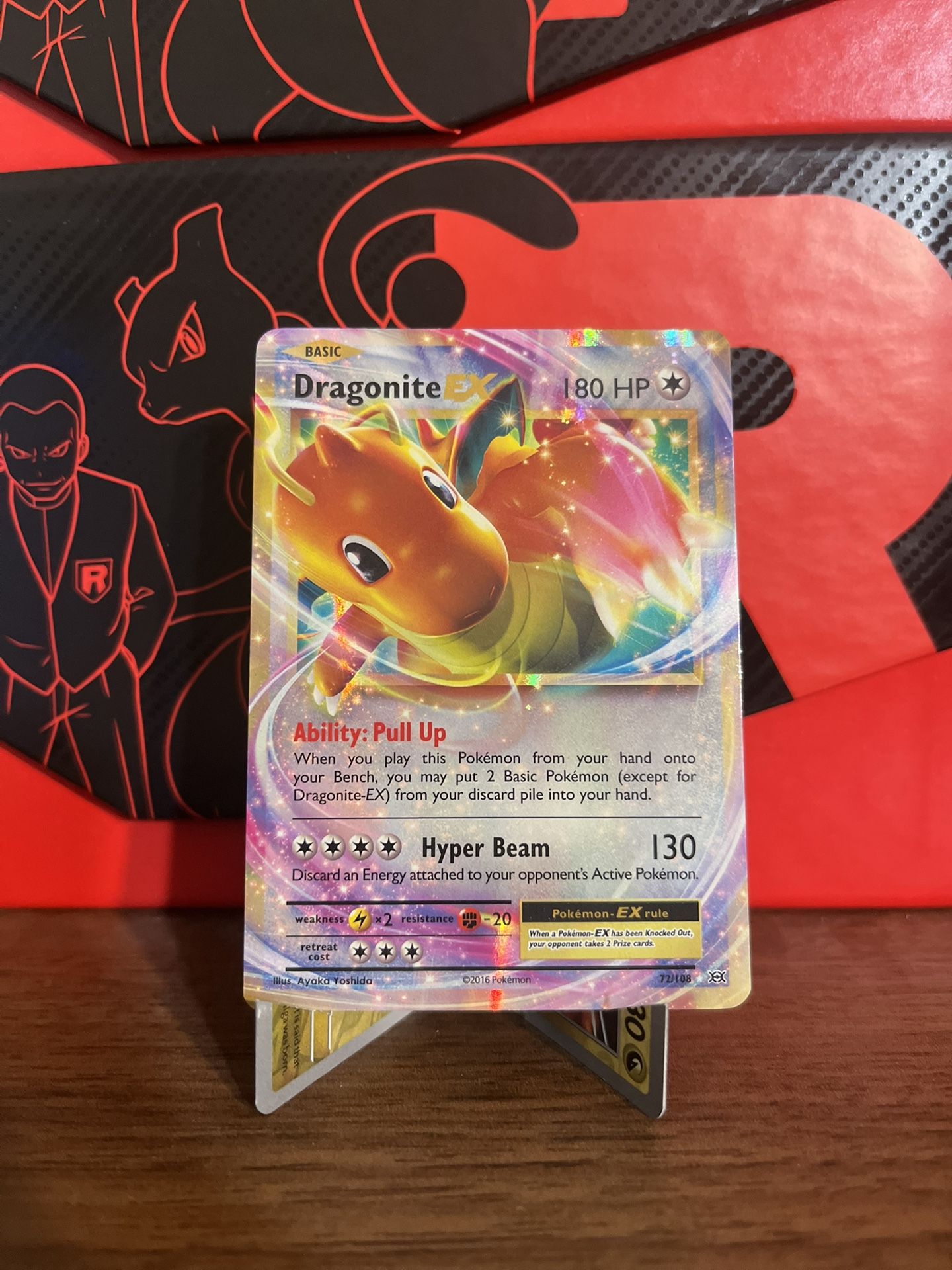 Pokemon Dragonite Ex Evolutions Ex NM