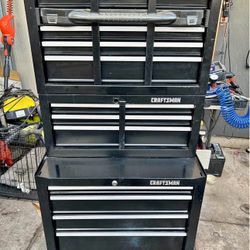 Craftsman Toolbox With Air Tools 