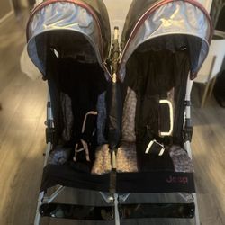 Jeep Double Stroller 
