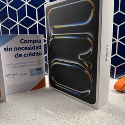 New iPad Pro 11” M4 512GB WIFI. $70 Down Payment 