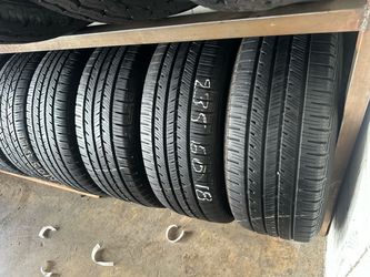 SET OF TIRE 235 60 18 YOKOHAMA 85% LIFE