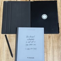 reMarkable 2 Paper 10.3 Tablet + Marker Plus(Eraser) Book Folio Case 