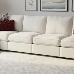 Modular Four Seater Couch With Individual Storage 