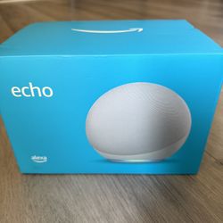 Amazon Echo 4th Gen (newest model), Glacier White