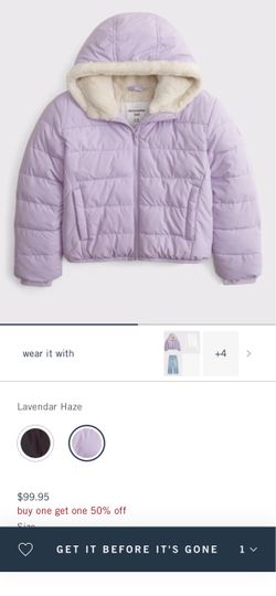 New Abercrombie kids Winter Coat