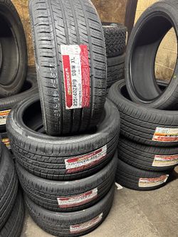 SET OF FOUR NEW TIRES 235/40/19 LANDSPIDER INCLUDING MOUNT AND BALANCE, ASK ME FOR SIZES AND BRANDS 