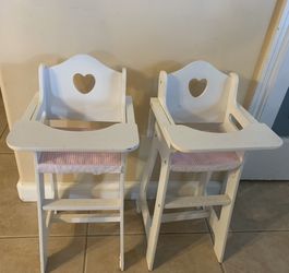 Doll high chairs