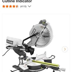 12 In Ryobi Table Saw In Good Condition 