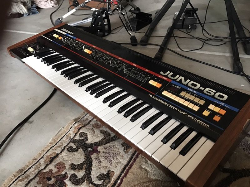 Roland Juno-60 (just serviced).