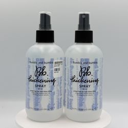 BUMBLE AND BUMBLE THICKENING SPRAY 250ML X2 VOLUME BOOST BLOWDRY PREP
