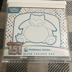 Pokemon 151 Pokemon Center Etb