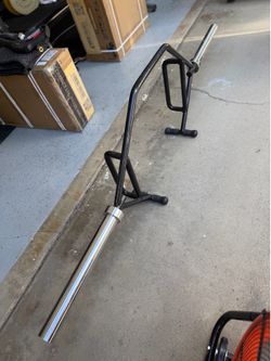 2-inch Olympic Trap Bar Hex 1000 pound capacity