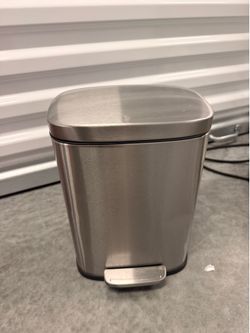 Stainless Steel Step Trash Can