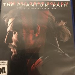 Metal Gear Solid V: The Phantom Pain PS4