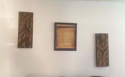 MUST GO NOW! Wall Art & Mirror