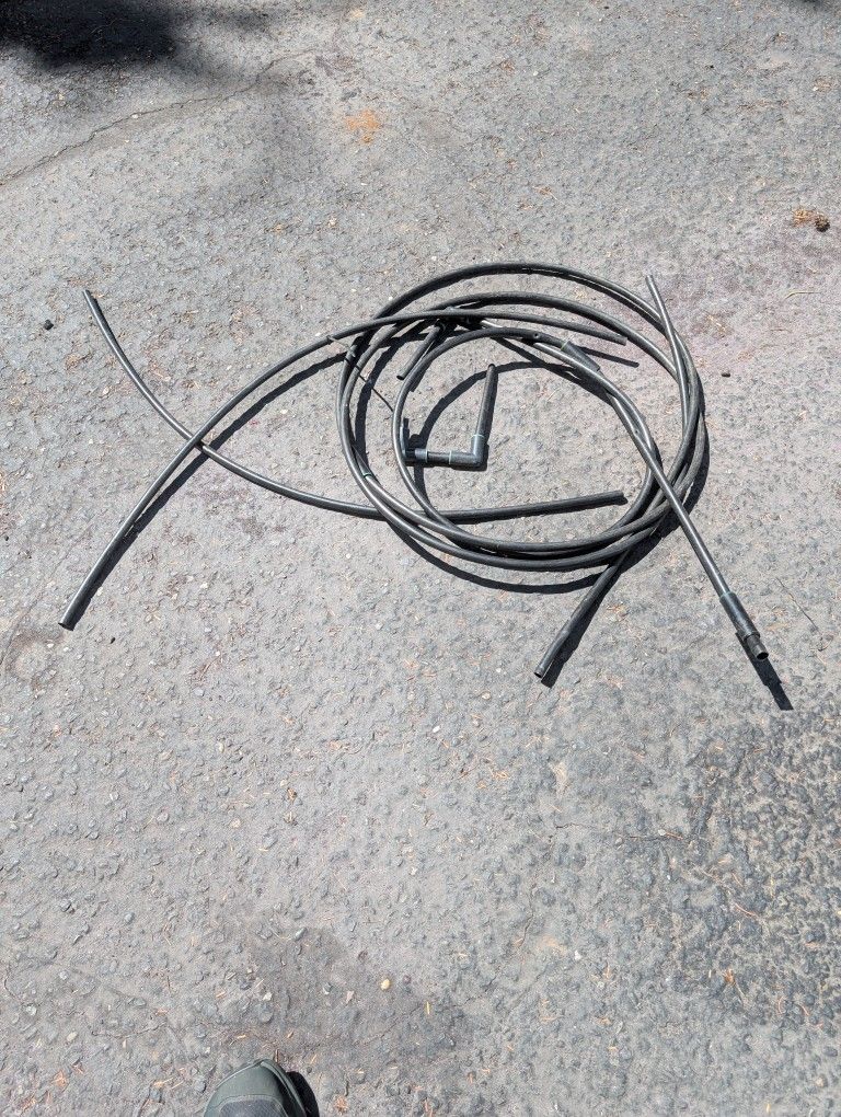 Poly Pipe With Connectors