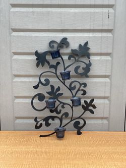 Candle Holder Wall Decor
