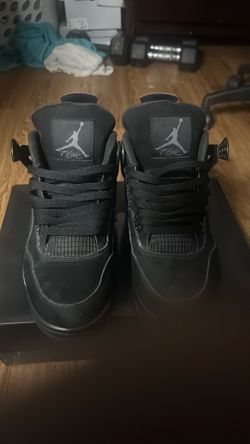 Size 13 Jordan 4 Black Cats